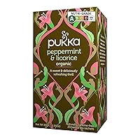 Pukka Herbal Teas Tea, Organic, 20 Count