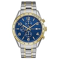 by Bulova Sport Chronograph Mens Stainless Steel, Luminous, 44mm