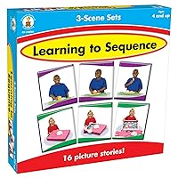 Carson Dellosa Education Carson-Dellosa Publishing 3-Scene: Learning to Sequence