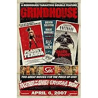 OnlyClassics Grindhouse 11X17 Poster Horror Exploitation Sexy Girl Planet Terror, Death Proof