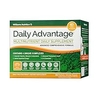 Dr. David Williams' Daily Advantage Multi-Nutrient Vitamin Supplement for Immune, Cardio and Cognitive Health, and Total Body Wellness, 60 Packets