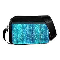 Led Crossbody Bag Small Light Up Purse Glow Handbags Mini Shoulder Bags Women Luminous Wallet for Party