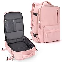 WONHOX Large Travel Backpack Carry on Flight Approved Laptop Work Business Backpack for Women Men Mochila de Viaje