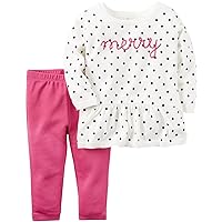 Carter's baby-girls 2 Pc Sets 121g900