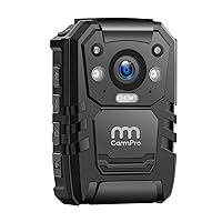 40MP 128GB Body Wearable Camera,Waterproof Body Mounted Camera with GPS,Wi-Fi,IR Night Vision,Anti-Drop,Body Worn Cam with Audio and Video Recording for Law Enforcement 4K Body Camera 