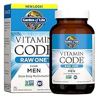 Garden of Life Vitamin Code Women's and Men's Multivitamins Bundle, 120+75 Capsules