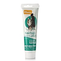 Hairball Remedy Plus Salmon Flavored Paste for Cats and Kittens, 2.5 Ounce
