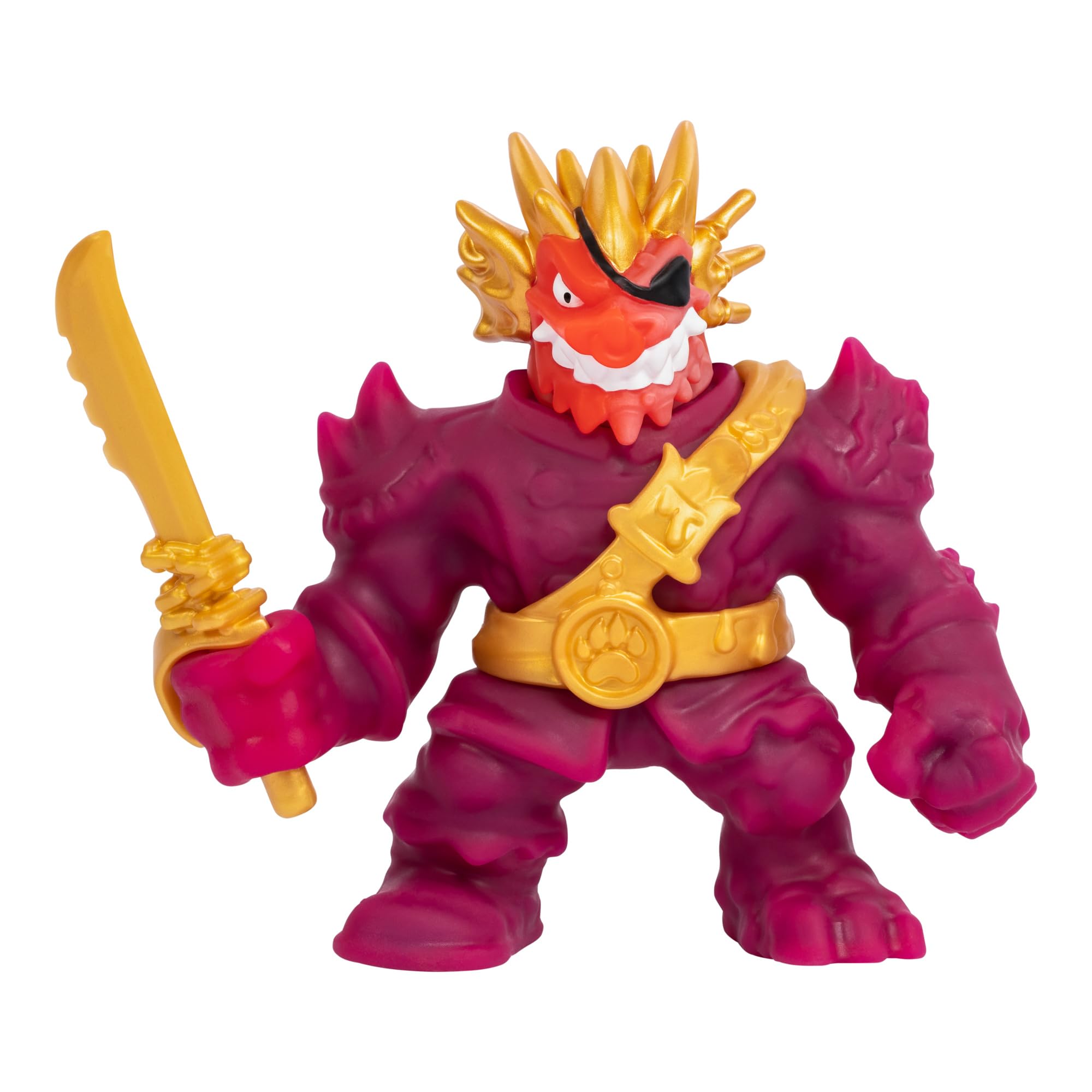 Heroes of Goo Jit Zu Cursed Goo Sea | Super Gooey, Goo Filled Toy Blazagon Action Figure Hero Pack | with Color Changing Face That Reveals His Curse | Stretch Him 3 Times His Size
