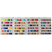 Azo Free Viscose Rayon Embroidery Thread Shade Card - 480 Color Chart