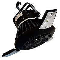 Optimus 4 in 1 LED Light Camping Fan, Black