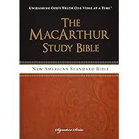 The NASB, MacArthur Study Bible, Hardcover: Holy Bible, New American Standard Bible The NASB, MacArthur Study Bible, Hardcover: Holy Bible, New American Standard Bible Hardcover Bonded Leather