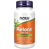 NOW Supplements, Relora 300 mg (a Blend of Plant Extracts from Magnolia officinalis and Phellodendron amurense), 60 Veg Capsules
