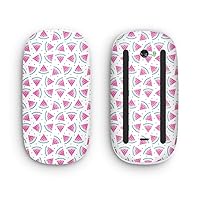 The All Over Watermelon Slice Pattern Vinyl Decal Compatible with The Apple Magic Mouse 2 (Wireless, Rechargable) with Multi-Touch Surface