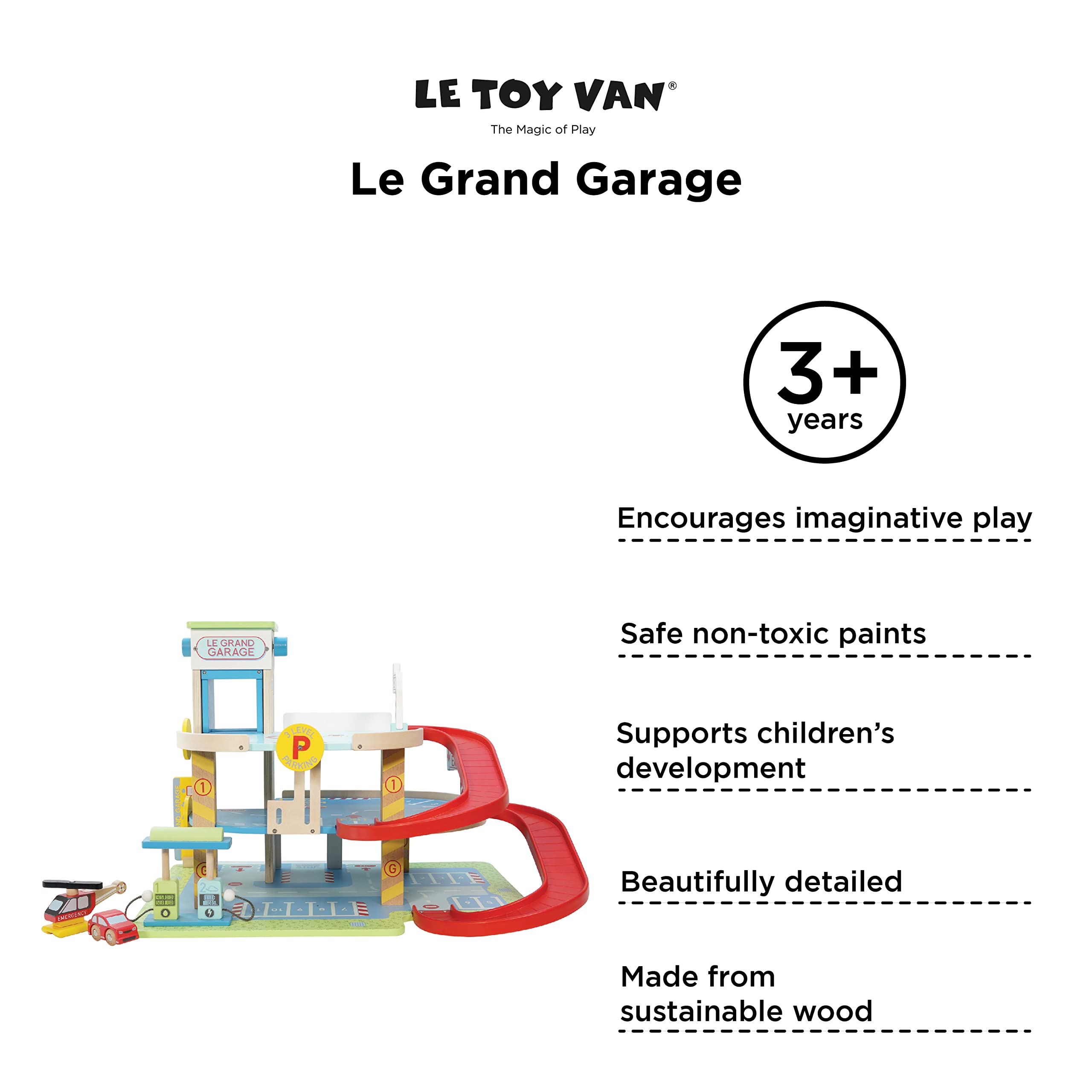 Le Toy Van Motors, Planes & Garages, Le Grande Garage