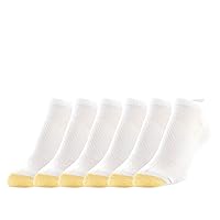 GOLDTOE Women's Arch Support Liner Socks 6 Pack