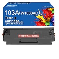 103A Toner Cartridge Compatible for HP 103A W1003AC Toner Cartridges Work for HPMFP 131a 133pn 103a Printers