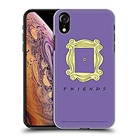 Officially Licensed Friends TV Show Peephole Frame Iconic Hard Back Case Compatible with Apple iPhone XR