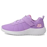 Skechers Kids Girls Bounder-Cool Cruise Sneaker, Lavender, 12.5 Little Kid