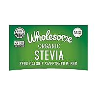 Wholesome Sweeteners Organic Stevia Packets, 1000 Count, 1 Case