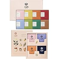 Premium Tea Collection Gift Set + Lovely Tea Gift Box Set
