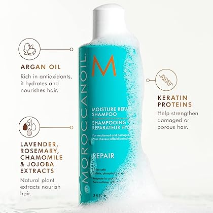 Moroccanoil Moisture Repair Shampoo & Conditioner Half-Liter Set
