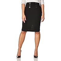 A. Byer Junior's Suiting Pencil Skirt