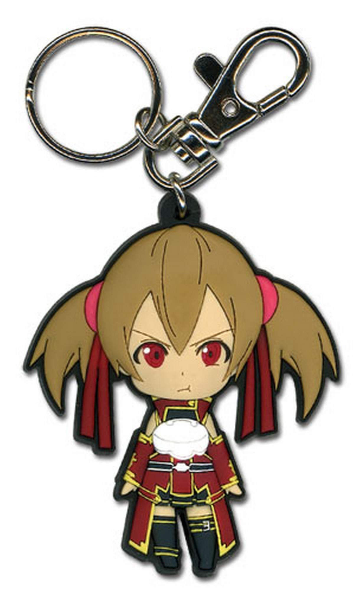 Great Eastern Entertainment Sword Art Online - Angry Silica SD PVC Keychain