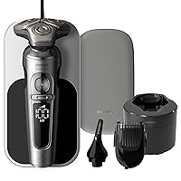 Shaver Series 9000 Prestige Wet and Dry Electric Shaver for Men with SkinIQ (Model SP9885/35)