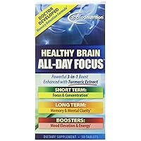 Applied Nutrition Healthy Brain All-Day Focus, 50-Count