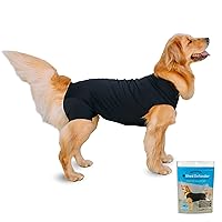 Recovery Suit for Dogs - Seen on Shark Tank, Post-Surgery Dog Onesie, Vet Approved, Anxiety Shirt, E-Collar Alternative, Calming Vest Jacket, Covers Hot Spots & Abdominal Wound, Bodysuit