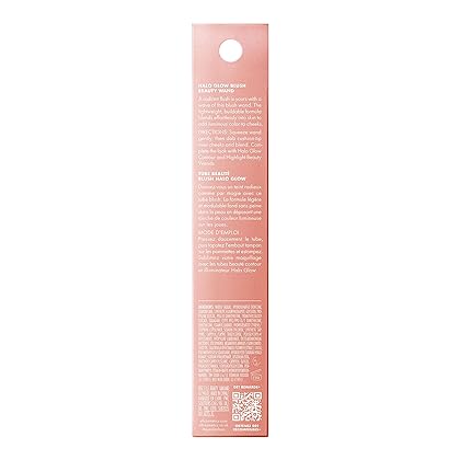 e.l.f. Halo Glow Blush Beauty Wand, Liquid Blush Wand For Radiant, Flushed Cheeks, Infused With Squalane, Vegan & Cruelty-free, Berry Radiant