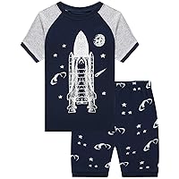 Dolphin&Fish Boys Pajamas Cotton Summer Short Set Toddler Clothes Kids Pjs Sleepwear Sets