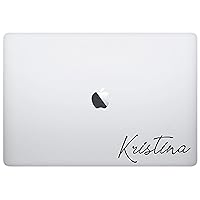 Laptop Notebook Computer Sticker Decal - Custom Name Monogram Autograph - Skins Stickers