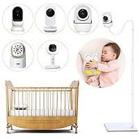 Universal Baby Camera Stand Compatible with Infant Optics DXR-8 Pro, HelloBaby, Vtech, Nanit Pro, Owlet, Eufy, Motorola, Flexible Baby Monitor Floor Stand Holder 68 inch Adjustable Height