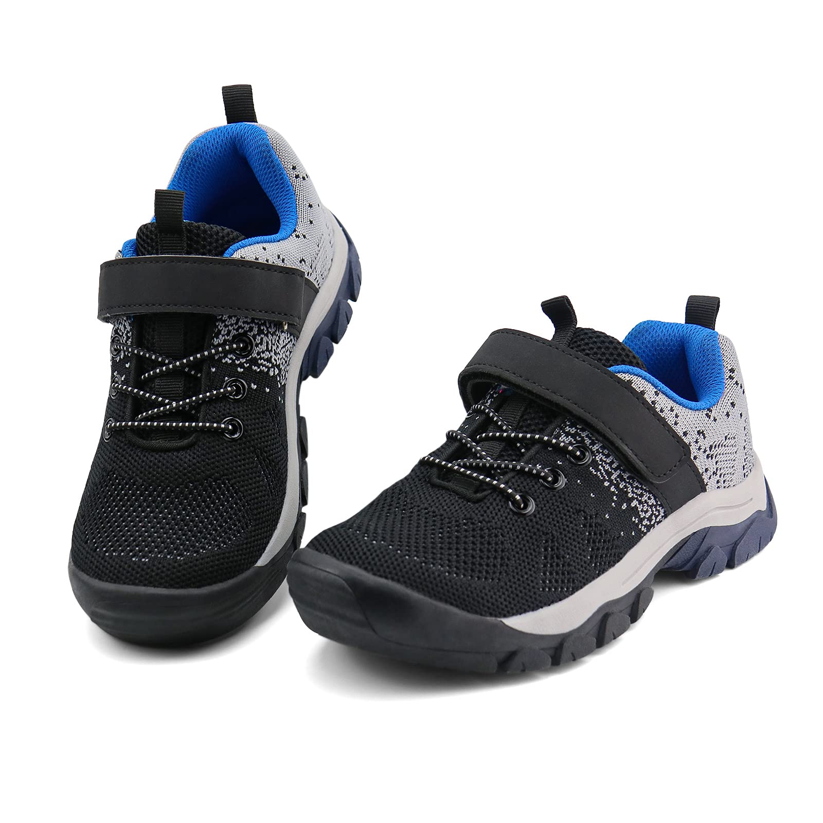brooman Kids Hiking Shoes Boys Girls Trail Running Shoes Outdoor Walking Sneakers