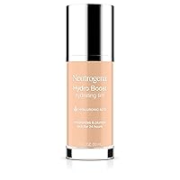 Hydro Boost Hydrating Tint with Hyaluronic Acid, Lightweight Water Gel Formula, Moisturizing, Oil-Free & Non-Comedogenic Liquid Foundation Makeup, 10 Classic Ivory, 1.0 fl. oz