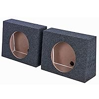 Q Power Pair 12-Inch Single Unloaded Boxes, 1-Pair