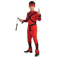 Rubies Red Ninja Child's Costume, Large