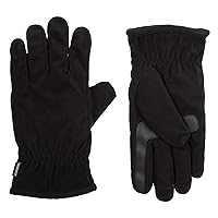 Men's Fleece Touchscreen Glove, Water-Repellent with a Sherpa Soft Lining