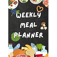weekly meal planner: Plan your menu Each day and Grocery List about 3 months. weekly meal planner: Plan your menu Each day and Grocery List about 3 months. Hardcover Paperback