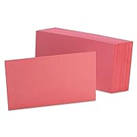 Oxford Blank Color Index Cards, 3