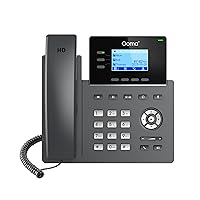 Ooma Office 2603 Business IP Desk Phone. Works only with Ooma Office Cloud-Based VoIP Phone Service with Virtual Receptionist, Desktop and Mobile app, Videoconferencing. Subscription Required.