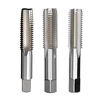 Drill America - DWTS2.5X.45 m2.5 x .45 High Speed Steel 3 Flute Hand Tap Set, DWT Series