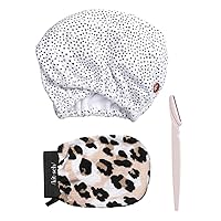 Kitsch Dermaplaning Tool, Exfoliating Glove & Microfiber Hair Towel Wrap with Discount