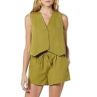 The Drop Women's ESMA Linen Vest