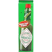 TABASCO® Brand Green Jalapeño Pepper Sauce, 2 Fl oz (Pack of 1)