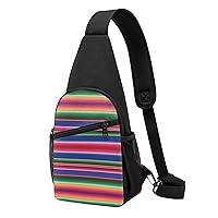 Colorful Galaxy Casual Crossbody Chest Bag, Lightweight Shoulder Backpack, Women'S, Men'S Hiking Outdoor Backpacks