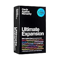 Cards Against Humanity: Ultimate Expansion • Nearly 2,000 Cards Pre-Packed in Our Boks Storage Case