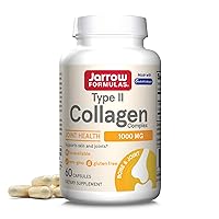 Type II Collagen Complex 1000 mg Supplements, Supports Skin and Joint Health, 60 Capsules, 30 Day Supply