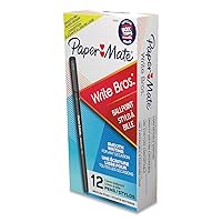 Paper Mate 3331131 Ballpoint Pen, Medium Point, Black Ink/Black Barrel